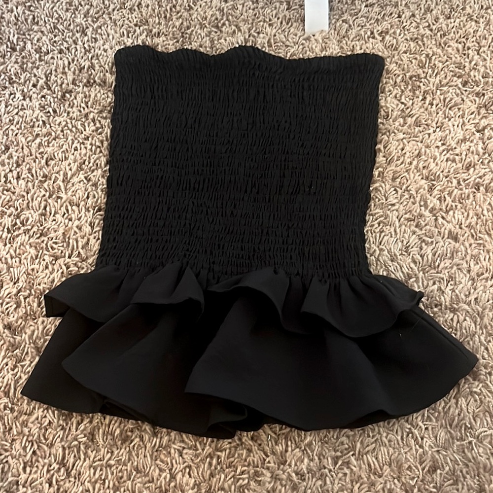Black tube top